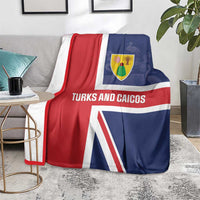 Turks and Caicos Islands Blanket Come On Team TCI