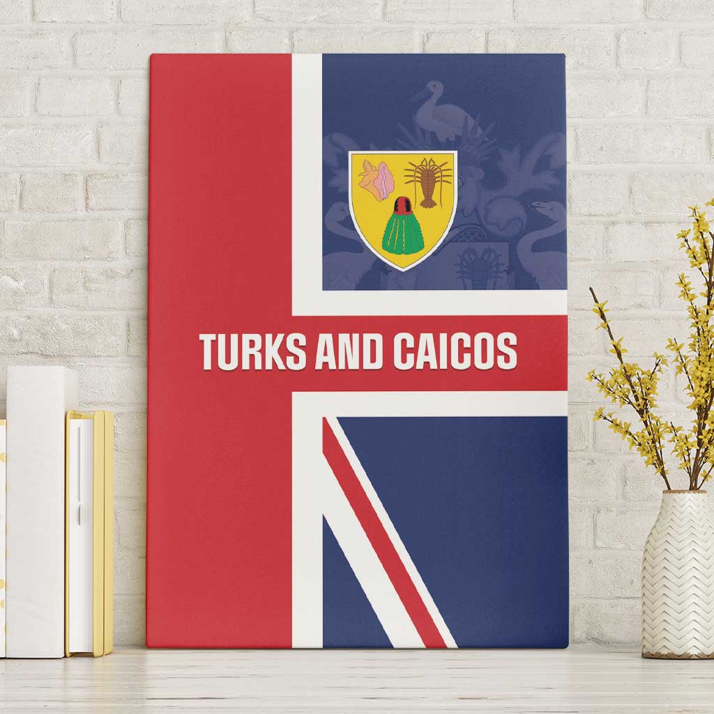 Turks and Caicos Islands Canvas Wall Art Come On Team TCI