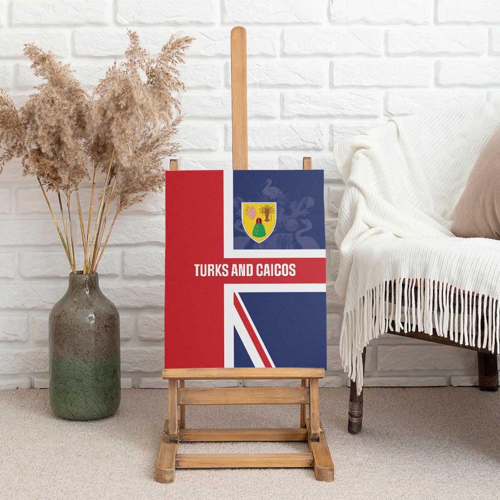 Turks and Caicos Islands Canvas Wall Art Come On Team TCI