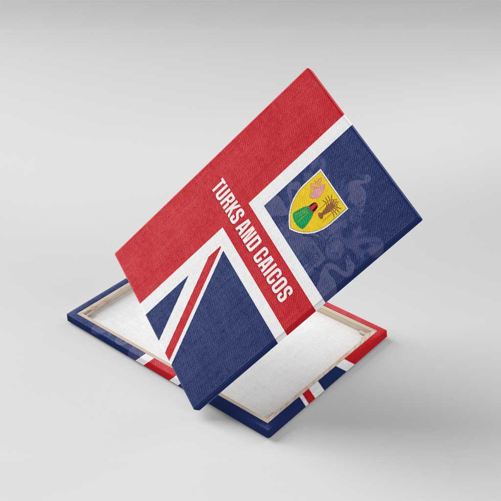 Turks and Caicos Islands Canvas Wall Art Come On Team TCI