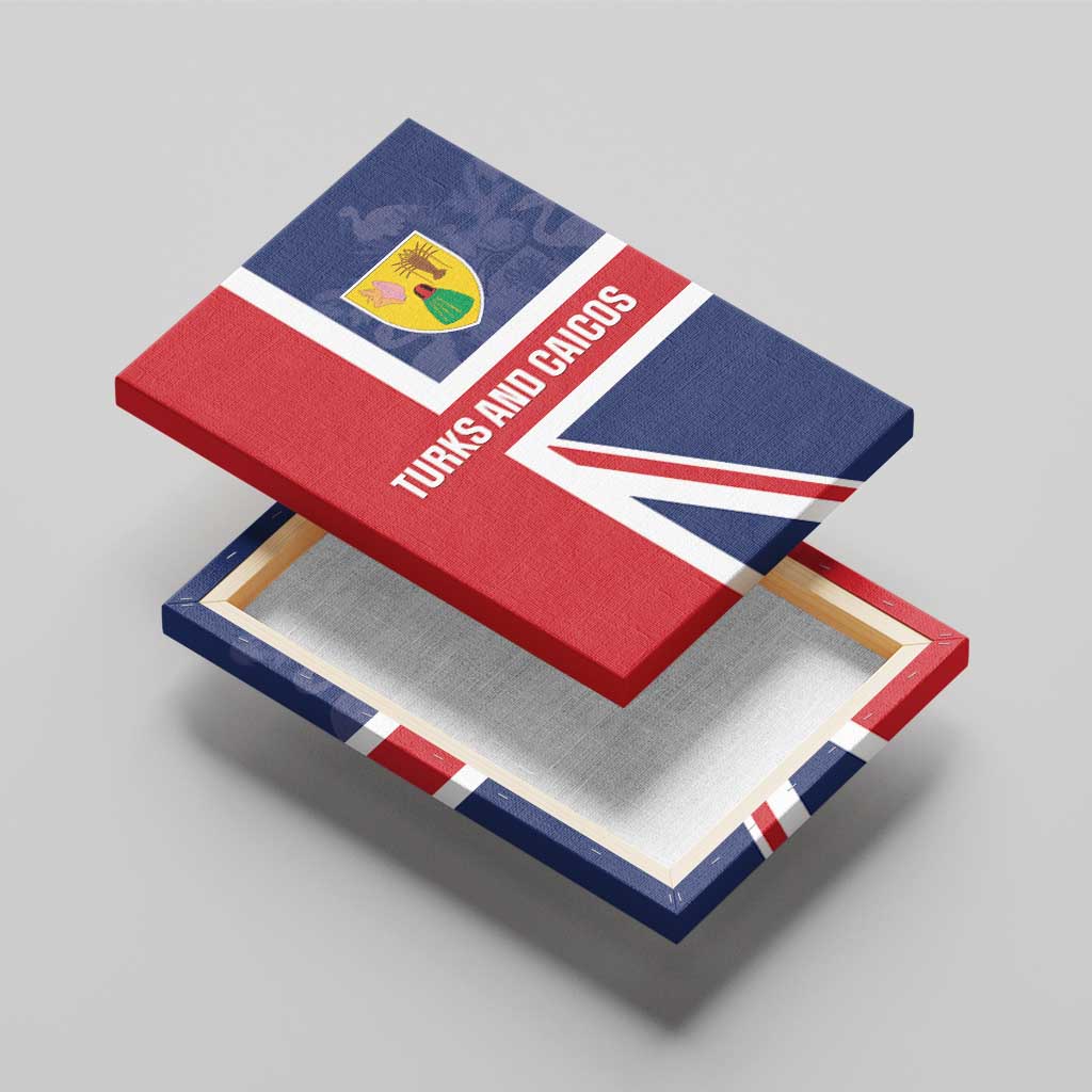 Turks and Caicos Islands Canvas Wall Art Come On Team TCI