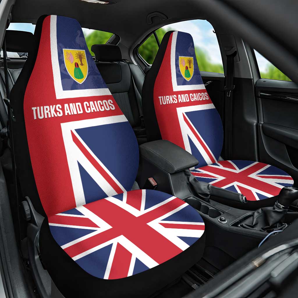 Turks and Caicos Islands Car Seat Cover Come On Team TCI