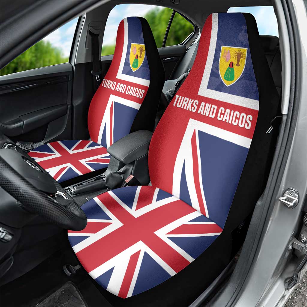 Turks and Caicos Islands Car Seat Cover Come On Team TCI