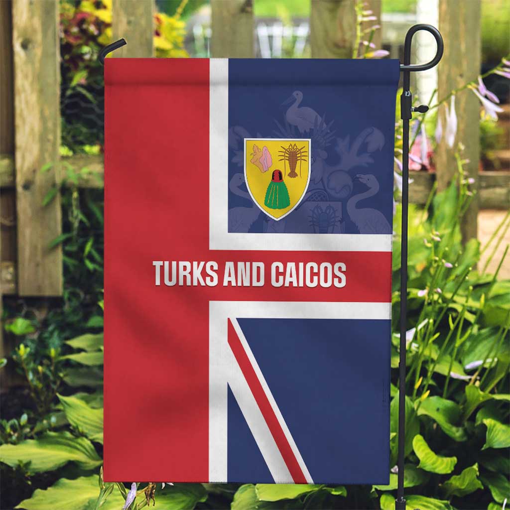Turks and Caicos Islands Garden Flag Come On Team TCI