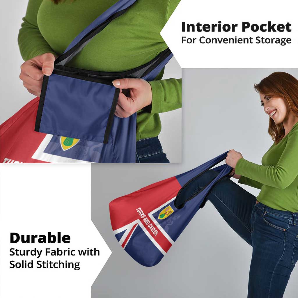 Turks and Caicos Islands Grocery Bag Come On Team TCI