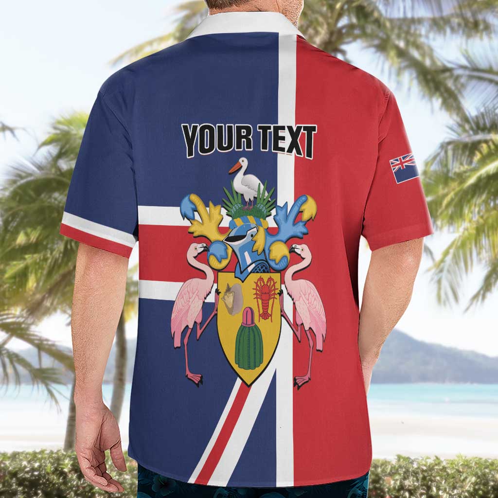 Personalised Turks and Caicos Islands Hawaiian Shirt Come On Team TCI
