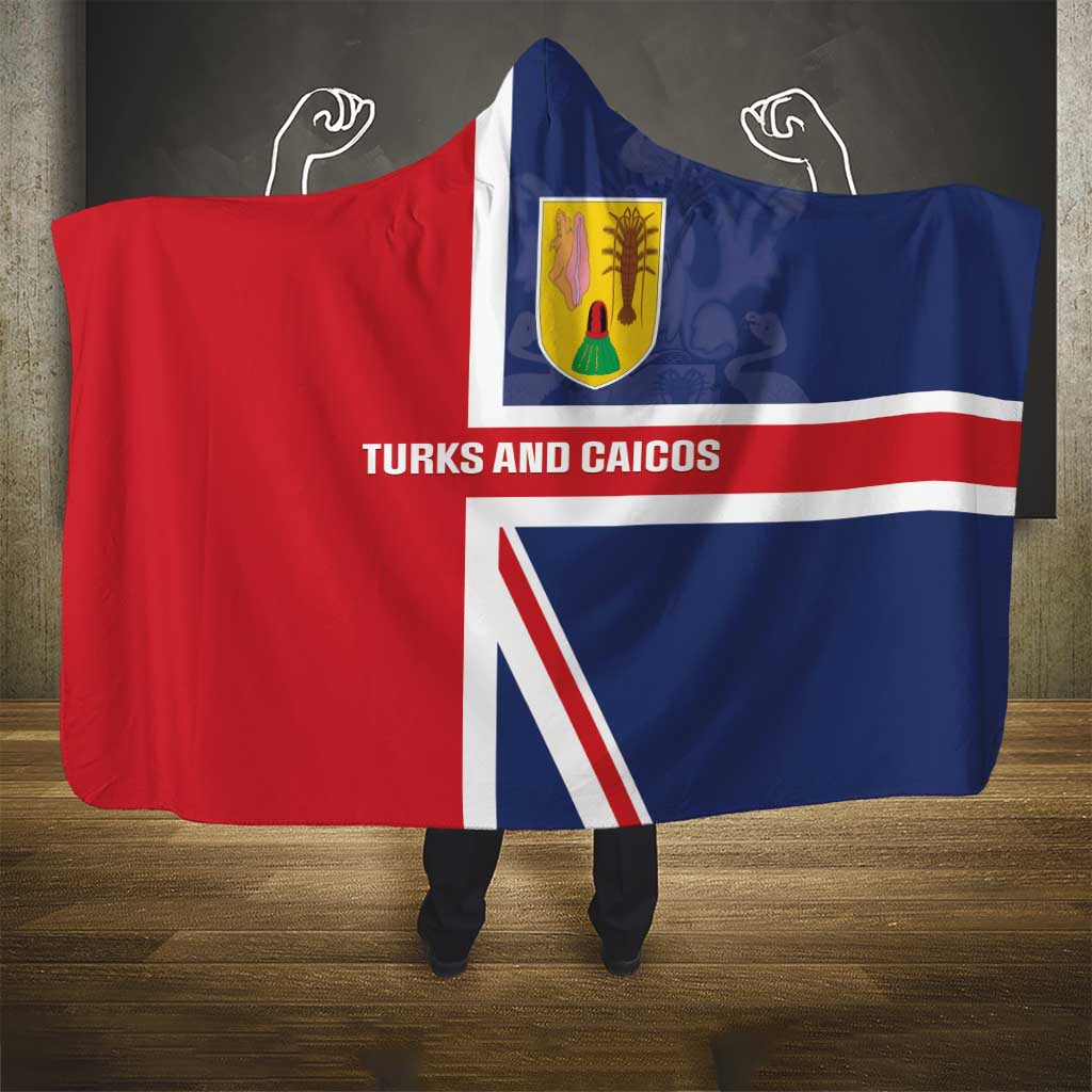 Turks and Caicos Islands Hooded Blanket Come On Team TCI