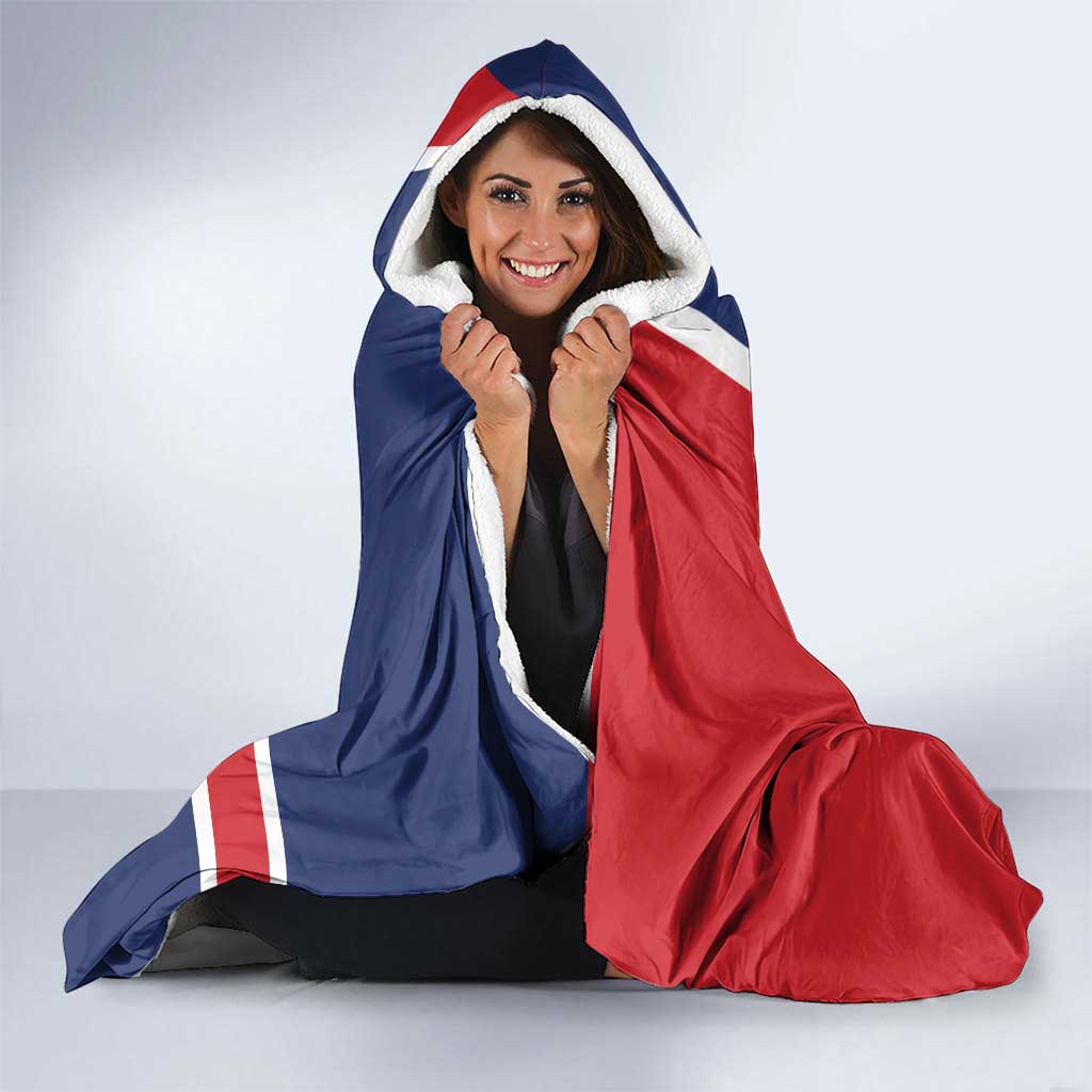 Turks and Caicos Islands Hooded Blanket Come On Team TCI