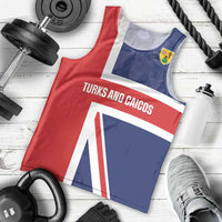 Personalised Turks and Caicos Islands Men Tank Top Come On Team TCI