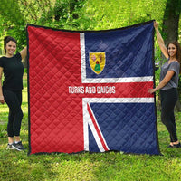Turks and Caicos Islands Quilt Come On Team TCI