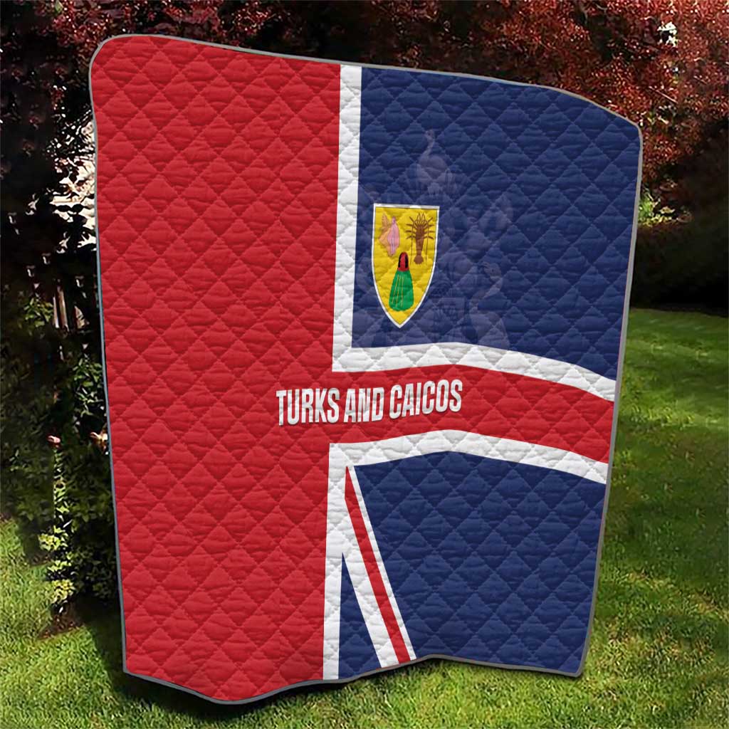 Turks and Caicos Islands Quilt Come On Team TCI