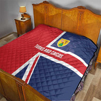 Turks and Caicos Islands Quilt Come On Team TCI