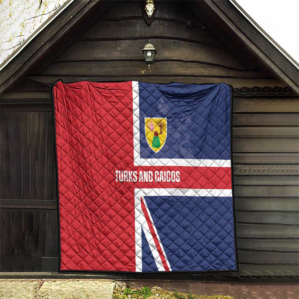 Turks and Caicos Islands Quilt Come On Team TCI