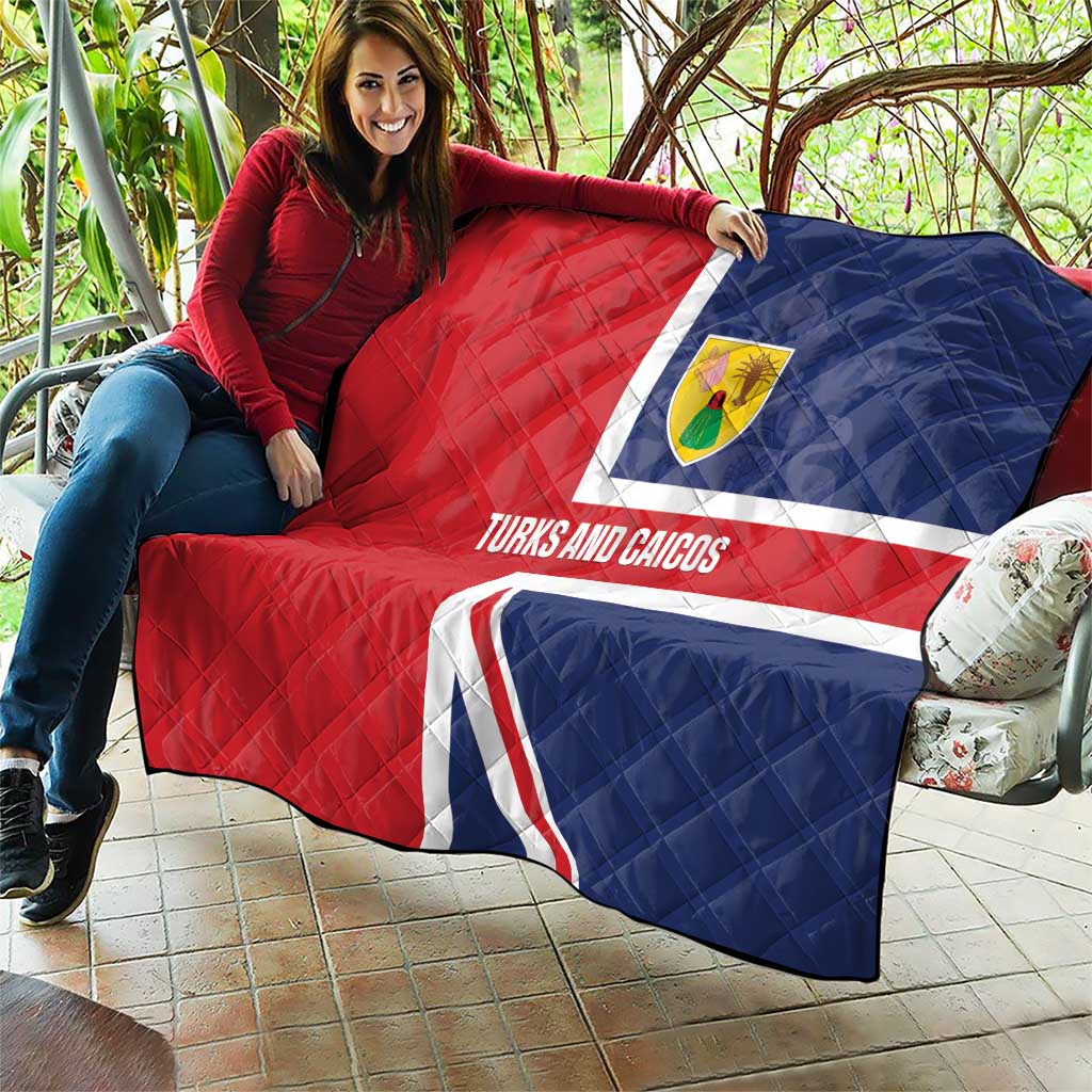 Turks and Caicos Islands Quilt Come On Team TCI