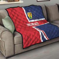 Turks and Caicos Islands Quilt Come On Team TCI