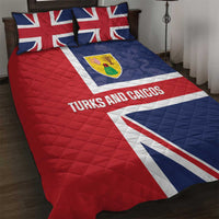 Turks and Caicos Islands Quilt Bed Set Come On Team TCI
