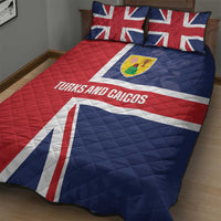 Turks and Caicos Islands Quilt Bed Set Come On Team TCI