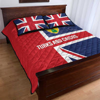 Turks and Caicos Islands Quilt Bed Set Come On Team TCI