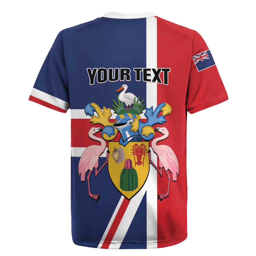 Personalised Turks and Caicos Islands Rugby Jersey Come On Team TCI