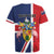 Personalised Turks and Caicos Islands Rugby Jersey Come On Team TCI