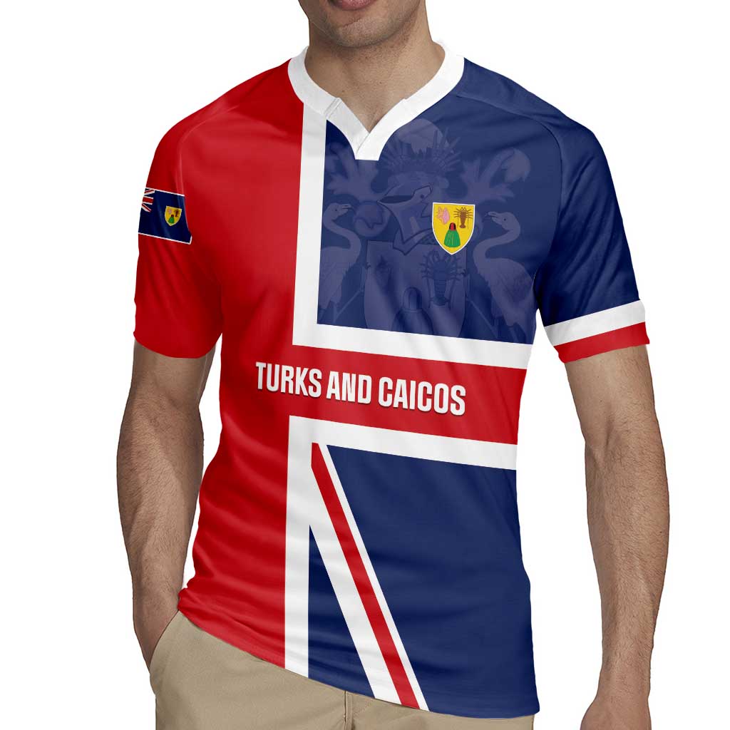 Personalised Turks and Caicos Islands Rugby Jersey Come On Team TCI