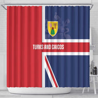 Turks and Caicos Islands Shower Curtain Come On Team TCI