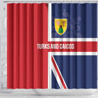 Turks and Caicos Islands Shower Curtain Come On Team TCI