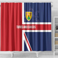 Turks and Caicos Islands Shower Curtain Come On Team TCI
