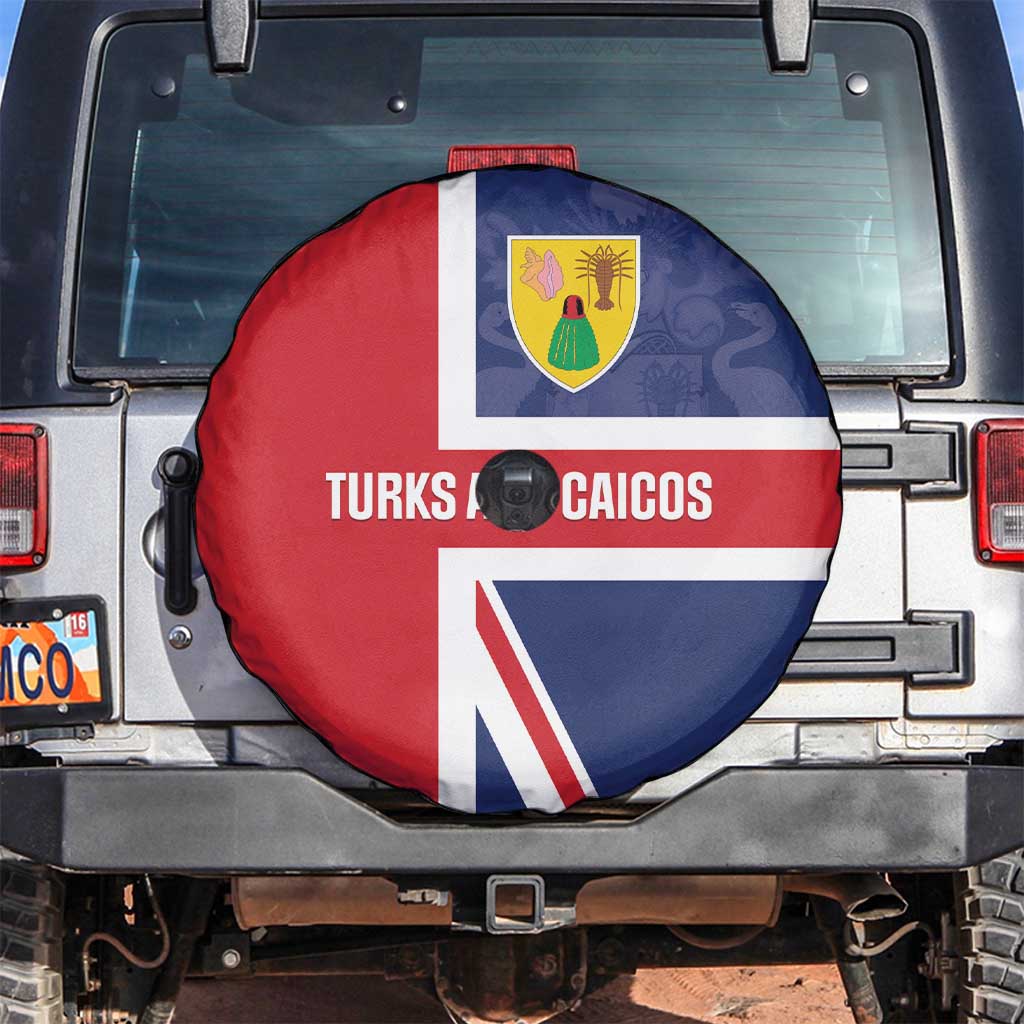 Turks and Caicos Islands Spare Tire Cover Come On Team TCI