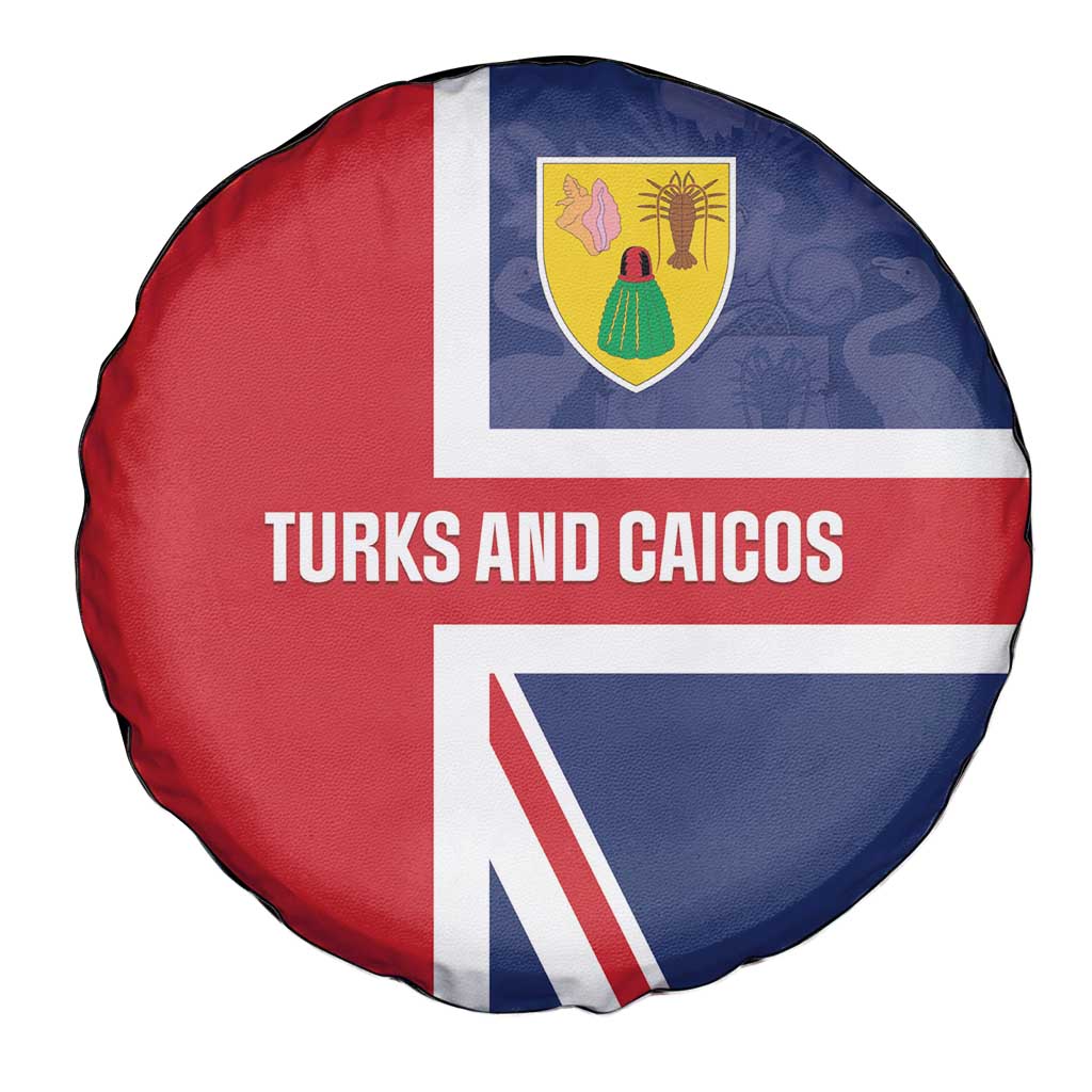 Turks and Caicos Islands Spare Tire Cover Come On Team TCI