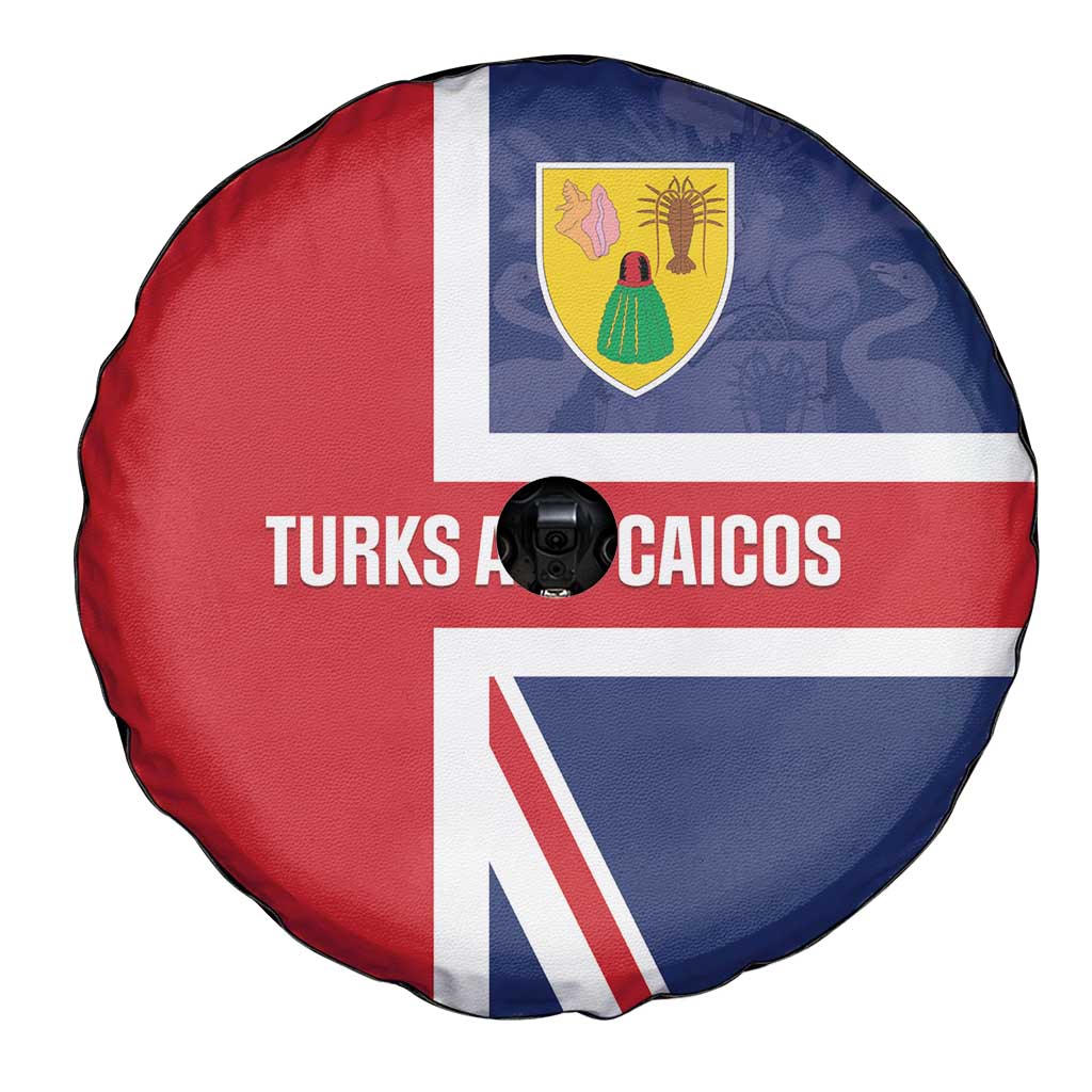 Turks and Caicos Islands Spare Tire Cover Come On Team TCI