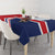 Turks and Caicos Islands Tablecloth Come On Team TCI