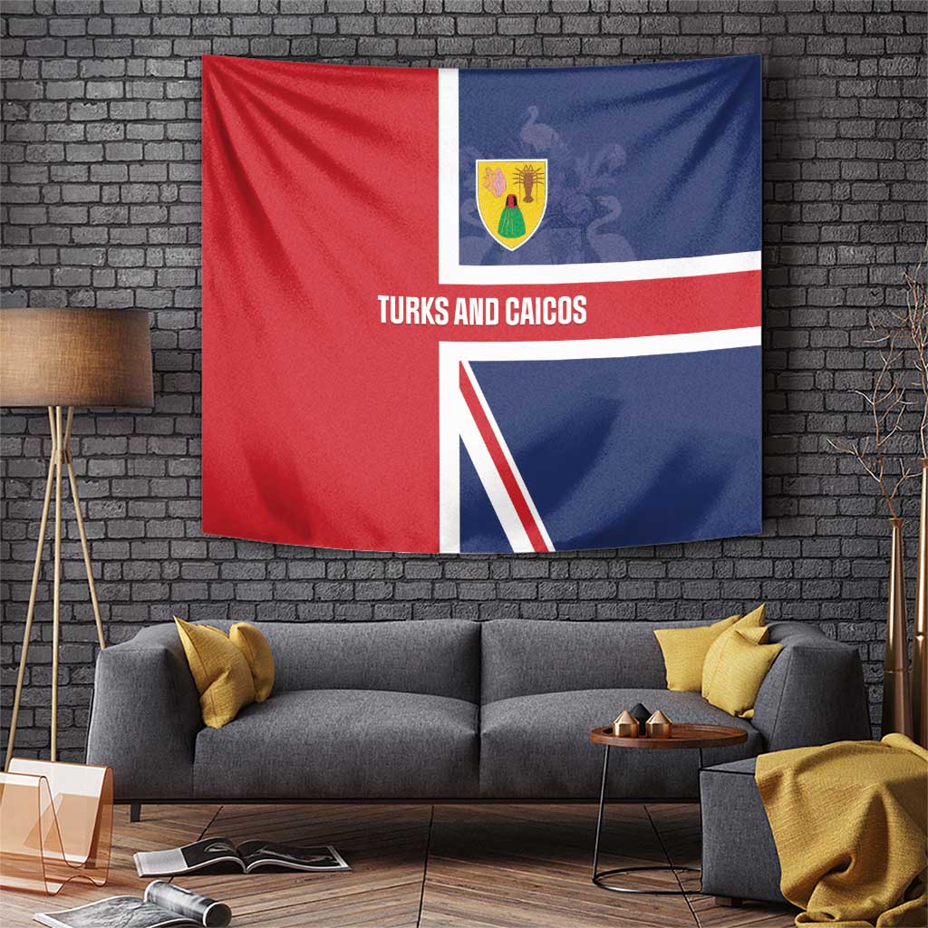 Turks and Caicos Islands Tapestry Come On Team TCI