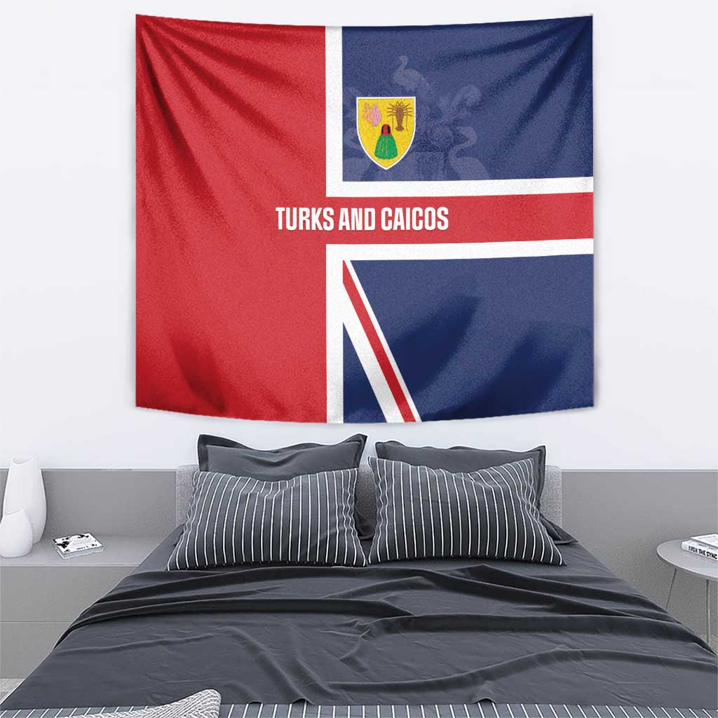 Turks and Caicos Islands Tapestry Come On Team TCI