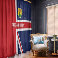 Turks and Caicos Islands Window Curtain Come On Team TCI