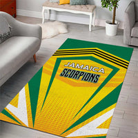 Cricket Jamaica Scorpions Area Rug We Made Legends