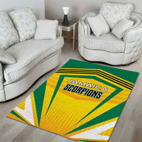 Cricket Jamaica Scorpions Area Rug We Made Legends