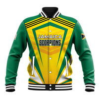 Custom Cricket Jamaica Scorpions Baseball Jacket We Made Legends