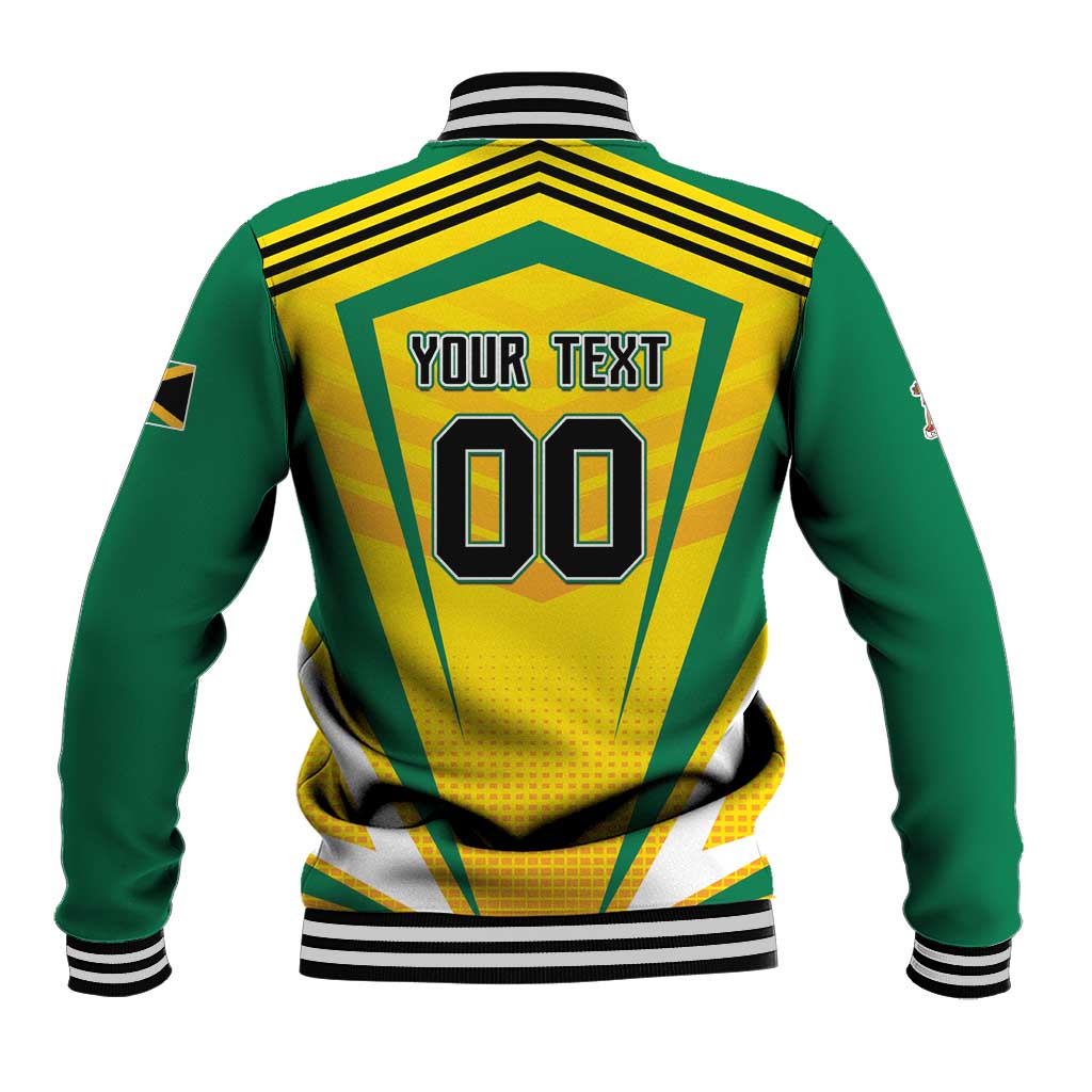Custom Cricket Jamaica Scorpions Baseball Jacket We Made Legends