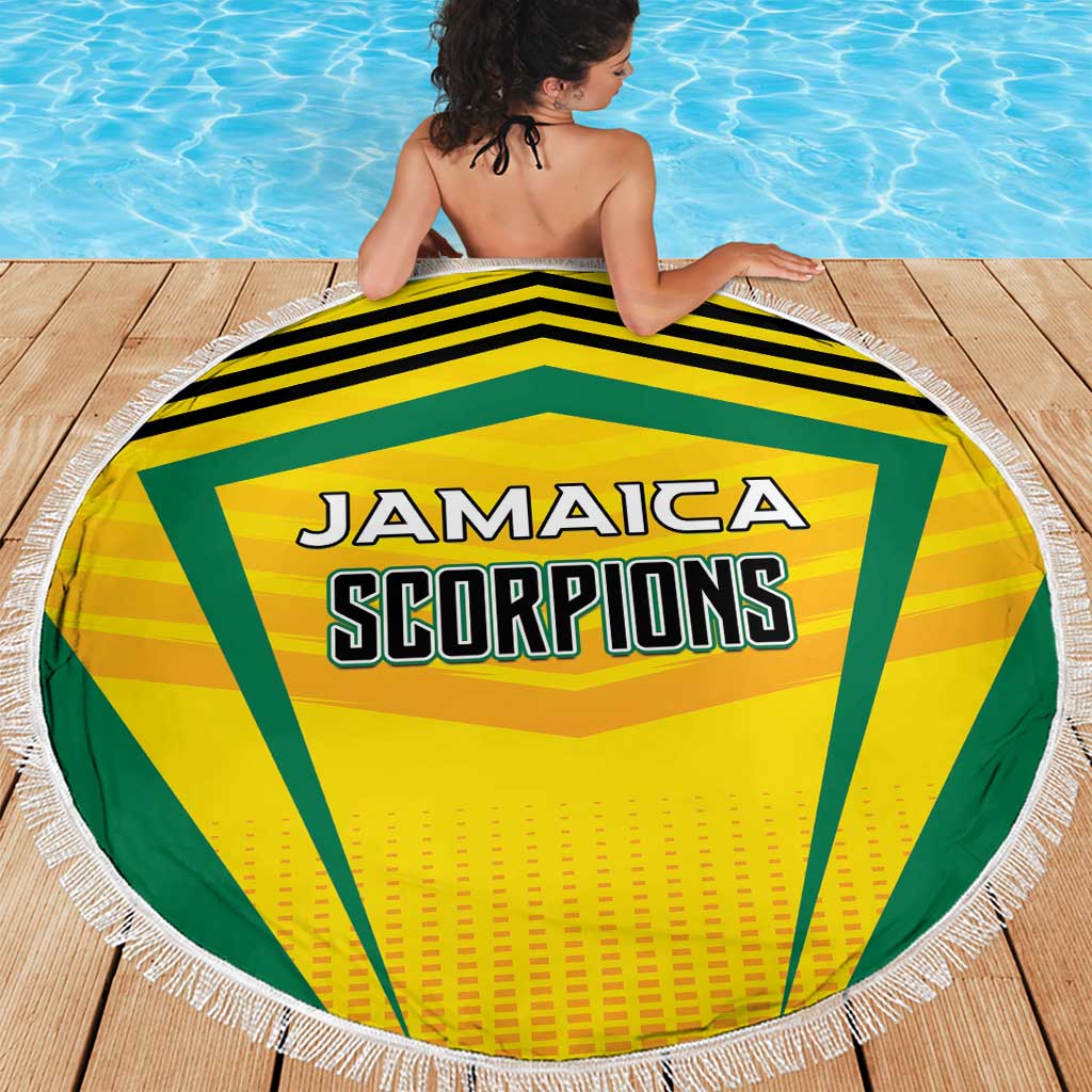 Cricket Jamaica Scorpions Beach Blanket We Made Legends