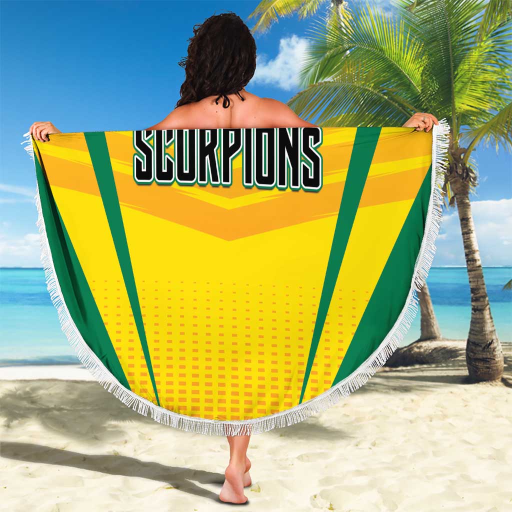 Cricket Jamaica Scorpions Beach Blanket We Made Legends