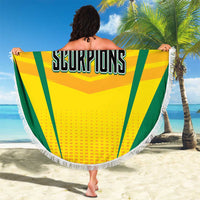 Cricket Jamaica Scorpions Beach Blanket We Made Legends