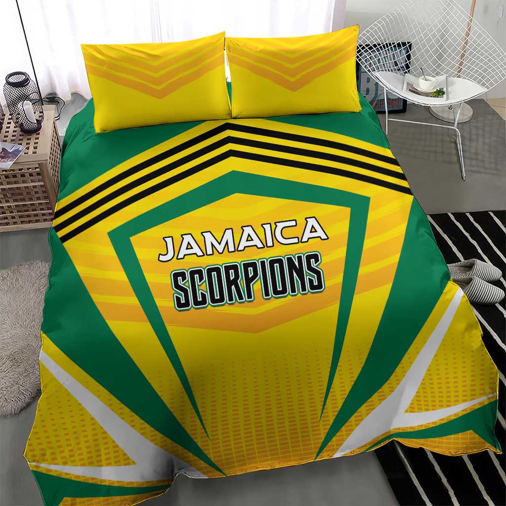 Cricket Jamaica Scorpions Bedding Set We Made Legends
