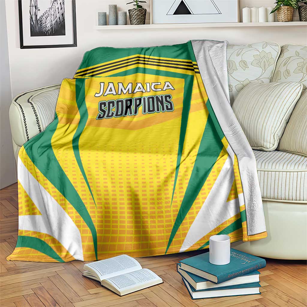 Cricket Jamaica Scorpions Blanket We Made Legends