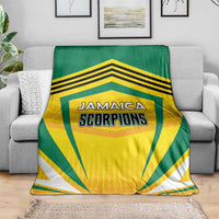 Cricket Jamaica Scorpions Blanket We Made Legends