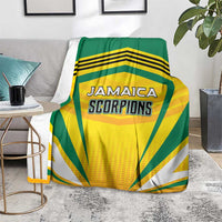 Cricket Jamaica Scorpions Blanket We Made Legends