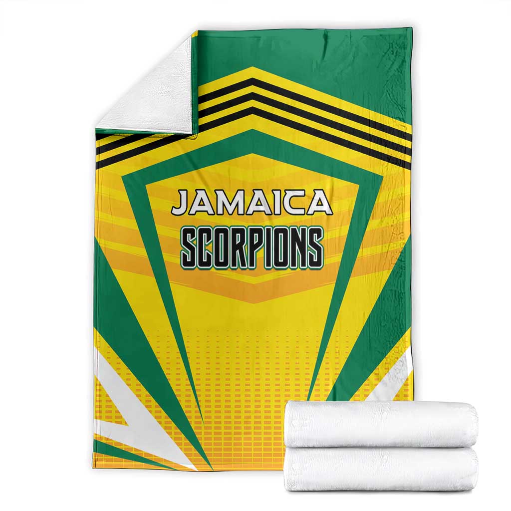 Cricket Jamaica Scorpions Blanket We Made Legends