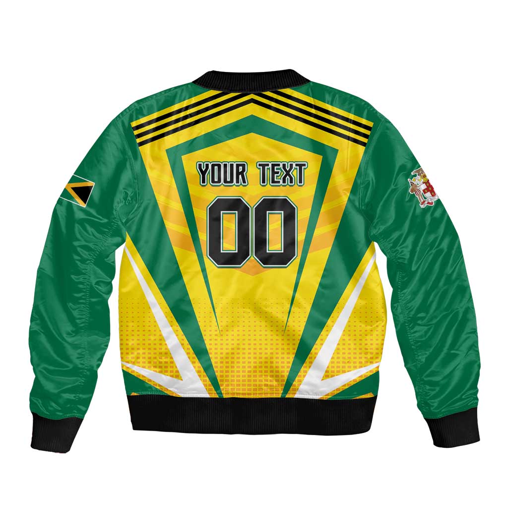 Custom Cricket Jamaica Scorpions Bomber Jacket We Made Legends
