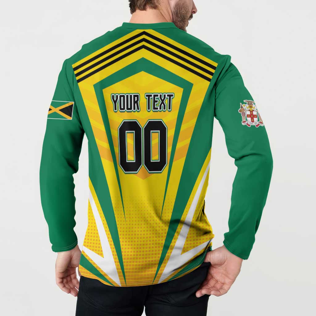 Custom Cricket Jamaica Scorpions Button Sweatshirt We Made Legends