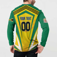 Custom Cricket Jamaica Scorpions Button Sweatshirt We Made Legends